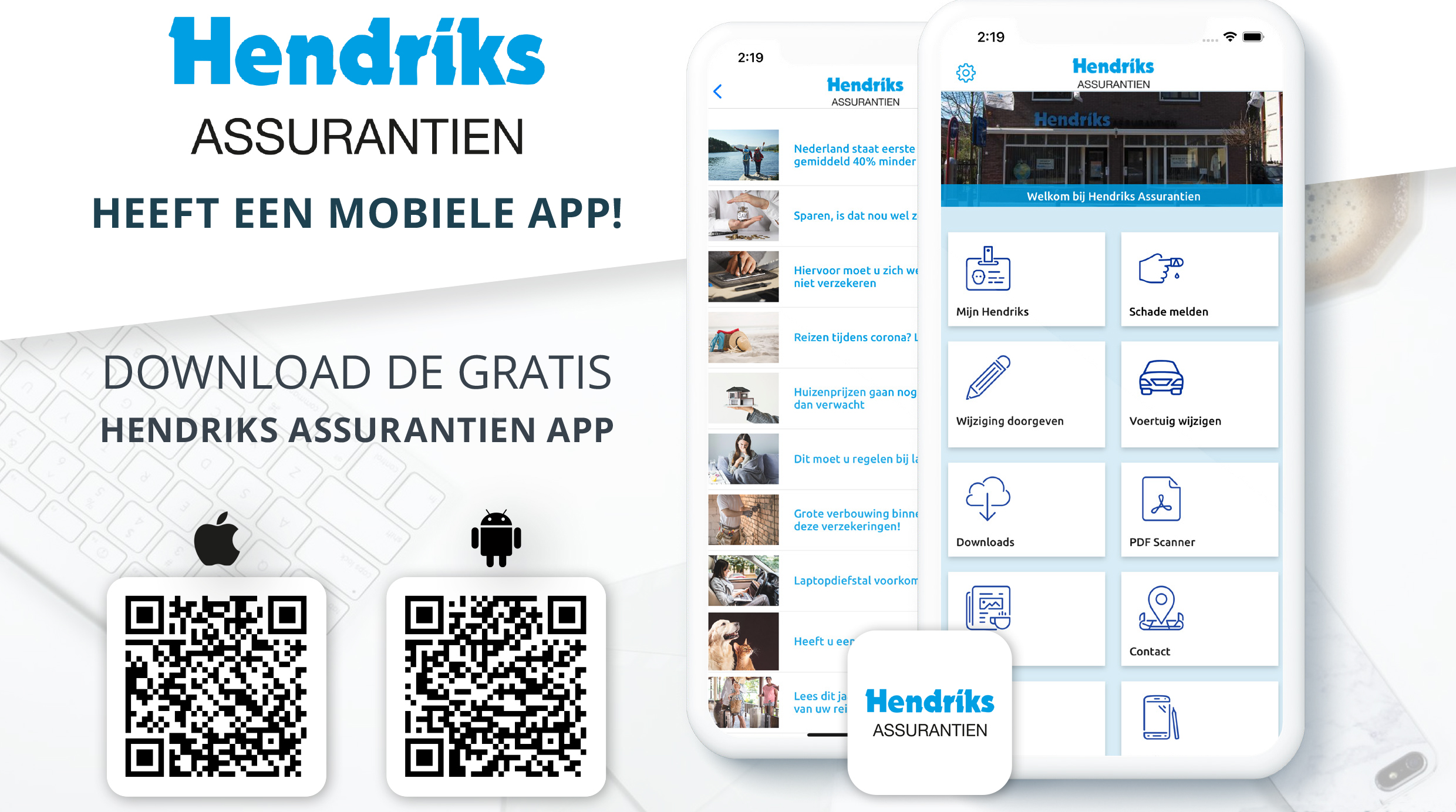 Download de Hendriks Assurantien App